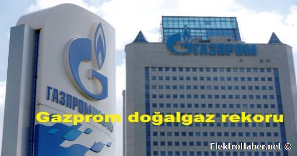 Gazprom doalgaz rekoru