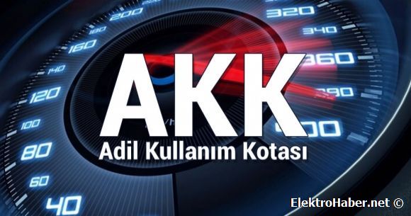 Adil Kullanm Kotasna Dzenleme Geliyor!