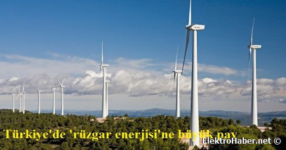 Trkiye'de 'rzgar enerjisi'ne byk pay