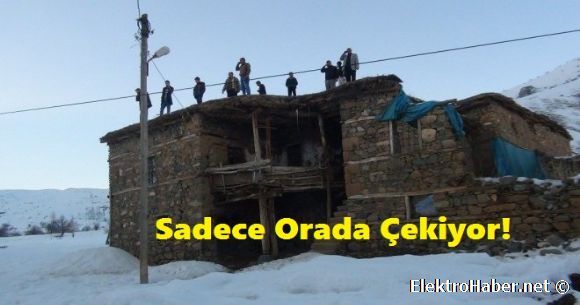 Telefon Sadece Orada ekiyor!