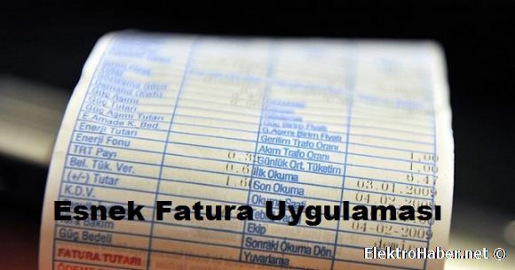 Esnek Fatura Uygulamas