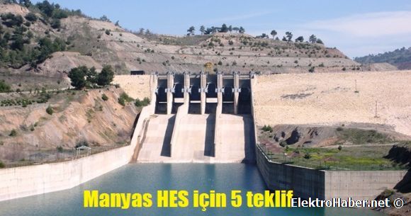 Manyas HES için 5 teklif