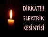 Silivri'de Elektrik Kesintisi