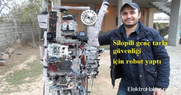 Silopili gen tarla gvenlii iin robot yapt