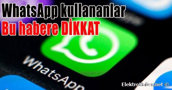 WHATSAPP KULLANANLAR DKKAT